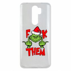 Чехол для Xiaomi Redmi Note 8 Pro The grinch f*ck them - PrintSalon