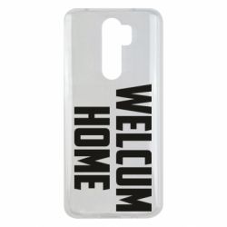 Чехол для Xiaomi Redmi Note 8 Pro Welcum Home - PrintSalon