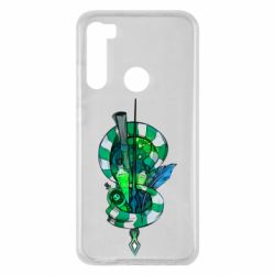 Чехол для Xiaomi Redmi Note 8 Символы Слизерина - PrintSalon