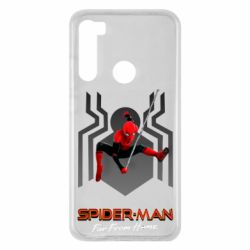 Чехол для Xiaomi Redmi Note 8 Spiderman No Way Home web - PrintSalon