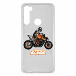 Чехол для Xiaomi Redmi Note 8 Sport Bike Art - PrintSalon