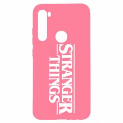 Чехол для Xiaomi Redmi Note 8 Stragner Things Logo - PrintSalon
