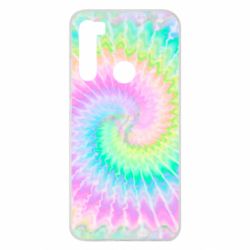 Чохол для Xiaomi Redmi Note 8 Tie dye spiral - PrintSalon