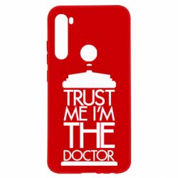 Чехол для Xiaomi Redmi Note 8 Верь мне я доктор Тардис - PrintSalon