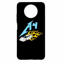 Чехол для Xiaomi Redmi Note 9 5G/Redmi Note 9T A4 Lamba And Fire - PrintSalon