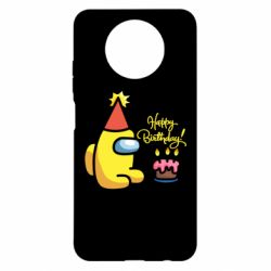 Чохол для Xiaomi Redmi Note 9 5G/Redmi Note 9T Among Us Happy Birthday - PrintSalon