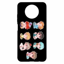 Чехол для Xiaomi Redmi Note 9 5G/Redmi Note 9T BTS cute boys