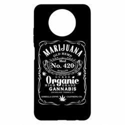 Чохол для Xiaomi Redmi Note 9 5G/Redmi Note 9T Cannabis label - PrintSalon