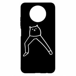 Чехол для Xiaomi Redmi Note 9 5G/Redmi Note 9T Cat in pants - PrintSalon