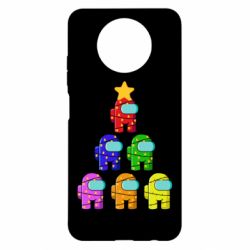 Чохол для Xiaomi Redmi Note 9 5G/Redmi Note 9T Christmas Tree Among Us - PrintSalon