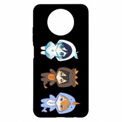 Чехол для Xiaomi Redmi Note 9 5G/Redmi Note 9T Чжун, Венти и Тортик