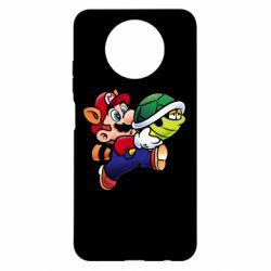 Чехол для Xiaomi Redmi Note 9 5G/Redmi Note 9T Cute Mario with turtle - PrintSalon