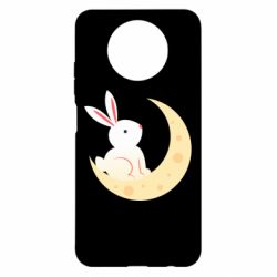 Чехол для Xiaomi Redmi Note 9 5G/Redmi Note 9T Cute rabbit on the moon - PrintSalon