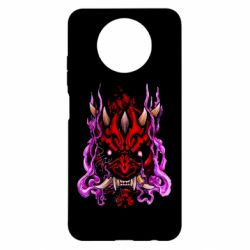 Чехол для Xiaomi Redmi Note 9 5G/Redmi Note 9T Darth Maul Japanese mask - PrintSalon