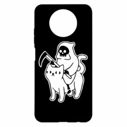 Чохол для Xiaomi Redmi Note 9 5G/Redmi Note 9T Death and cat - PrintSalon