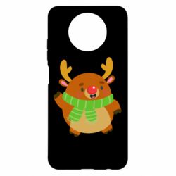 Чехол для Xiaomi Redmi Note 9 5G/Redmi Note 9T Deer in a scarf - PrintSalon