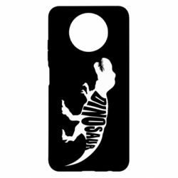 Чохол для Xiaomi Redmi Note 9 5G/Redmi Note 9T Dinosaur text - PrintSalon