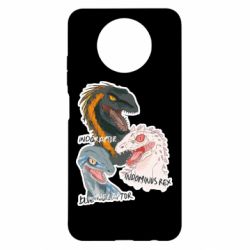 Чехол для Xiaomi Redmi Note 9 5G/Redmi Note 9T Динозавры. Мир Юрского периода