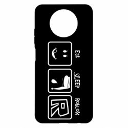 Чохол для Xiaomi Redmi Note 9 5G/Redmi Note 9T Eat Sleep Roblox - PrintSalon