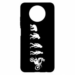 Чехол для Xiaomi Redmi Note 9 5G/Redmi Note 9T Эволюция мотоциклиста - PrintSalon