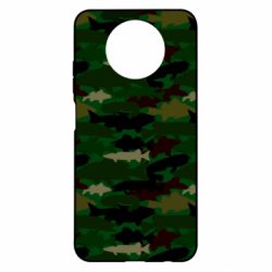 Чохол для Xiaomi Redmi Note 9 5G/Redmi Note 9T Fisherman Camouflage - PrintSalon