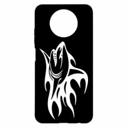 Чехол для Xiaomi Redmi Note 9 5G/Redmi Note 9T Flaming shark - PrintSalon
