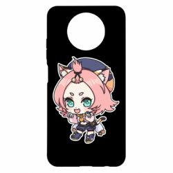 Чехол для Xiaomi Redmi Note 9 5G/Redmi Note 9T Genshin Impact chibi Diona - PrintSalon