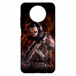 Чехол для Xiaomi Redmi Note 9 5G/Redmi Note 9T Ghost On Fire - PrintSalon