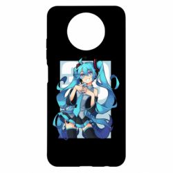 Чехол для Xiaomi Redmi Note 9 5G/Redmi Note 9T Hatsune Miku art