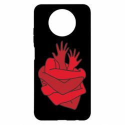 Чехол для Xiaomi Redmi Note 9 5G/Redmi Note 9T Heart out of hands - PrintSalon