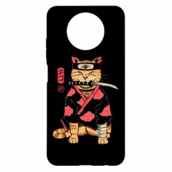 Чехол для Xiaomi Redmi Note 9 5G/Redmi Note 9T Japanese Akatsuki cat - PrintSalon
