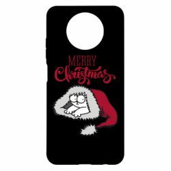 Чехол для Xiaomi Redmi Note 9 5G/Redmi Note 9T Кот саймона рождество - PrintSalon