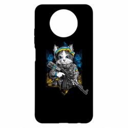 Чехол для Xiaomi Redmi Note 9 5G/Redmi Note 9T Кот военный