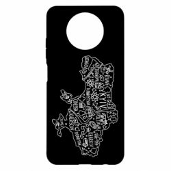 Чехол для Xiaomi Redmi Note 9 5G/Redmi Note 9T Map Ukraine - PrintSalon
