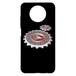 Чехол для Xiaomi Redmi Note 9 5G/Redmi Note 9T Mercedes logo механизм - PrintSalon