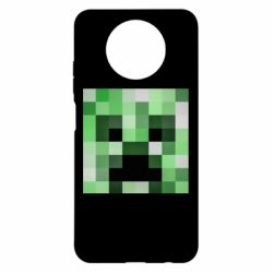 Чехол для Xiaomi Redmi Note 9 5G/Redmi Note 9T Minecraft minimalist Creeper - PrintSalon