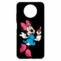 Чохол для Xiaomi Redmi Note 9 5G/Redmi Note 9T Minnie Mouse and Ice Cream - PrintSalon