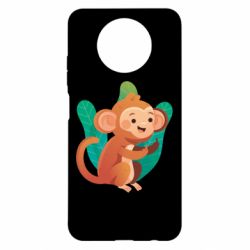 Чехол для Xiaomi Redmi Note 9 5G/Redmi Note 9T Monkey. Fuck You - PrintSalon