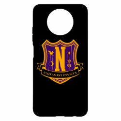 Чохол для Xiaomi Redmi Note 9 5G/Redmi Note 9T Nevermore Academy Logo - PrintSalon