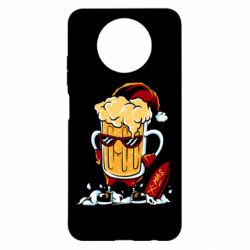 Чехол для Xiaomi Redmi Note 9 5G/Redmi Note 9T New Year's beer
