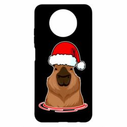 Чехол для Xiaomi Redmi Note 9 5G/Redmi Note 9T Новогодняя капибара