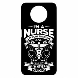 Чехол для Xiaomi Redmi Note 9 5G/Redmi Note 9T Nurse I'm Never Wrong - PrintSalon