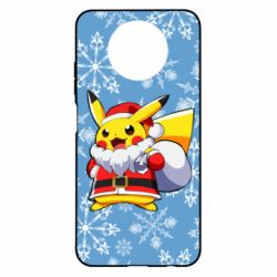 Чохол для Xiaomi Redmi Note 9 5G/Redmi Note 9T Santa Claus Pikachu - PrintSalon