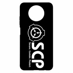 Чохол для Xiaomi Redmi Note 9 5G/Redmi Note 9T SCP logo text - PrintSalon