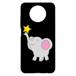 Чехол для Xiaomi Redmi Note 9 5G/Redmi Note 9T Слон со звездочкой - PrintSalon