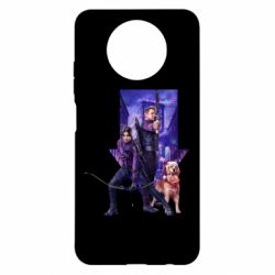Чехол для Xiaomi Redmi Note 9 5G/Redmi Note 9T Соколиный глаз и Кейт Бишоп - PrintSalon
