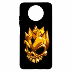 Чехол для Xiaomi Redmi Note 9 5G/Redmi Note 9T Standoff - Gold Skull - PrintSalon