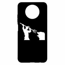 Чехол для Xiaomi Redmi Note 9 5G/Redmi Note 9T Тризубом по морде - PrintSalon