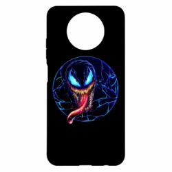 Чохол для Xiaomi Redmi Note 9 5G/Redmi Note 9T Venom black and blue style - PrintSalon