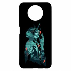 Чехол для Xiaomi Redmi Note 9 5G/Redmi Note 9T Xiao silhouette